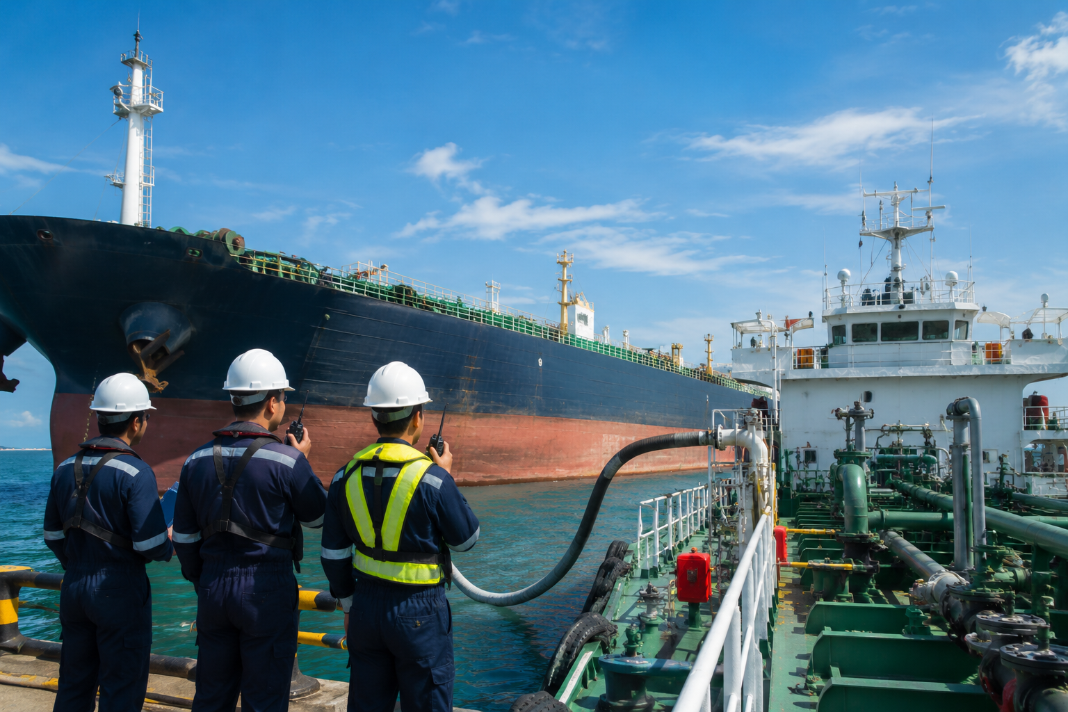 Clearing Both Sides: Keeping Bunkering & Hull Cleaning Running in Parallel